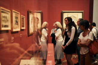 Salle de l'exposition Immigrations est et sud-est asiatiques depuis 1860