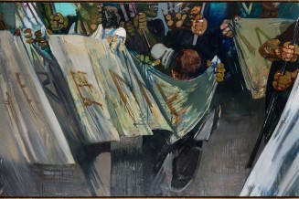 Peinture à l'huile "Algérie algérienne"