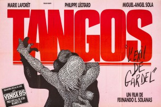 Affiche du fim Tangos, l’exil de Gardel