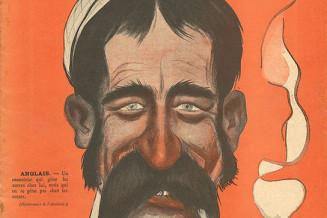 "Les Anglais chez nous", caricature parue dans le journal L’Assiette au beurre, janvier 1903