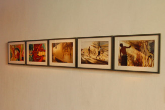 La fresque murmure, Florence Delahaye, 2000