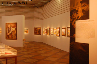 Salle de l'exposition Polonia. Photo Sylvain Gorin 