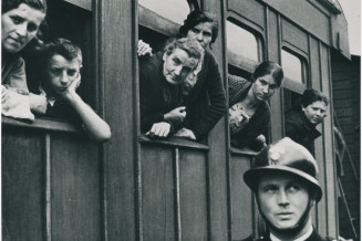 Réfugiés espagnols, David Seymour