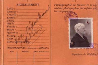 Passeport Nansen de la princesse Vera Mestchersky © Dépôt de Pierre Mestchersky