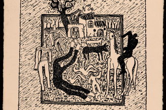 Affiche théâtre populaire