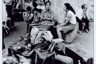 Arrivée à Perpignan de vendangeurs espagnols, Hervé Donnezan