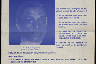 Affiche : Fofana est immigré