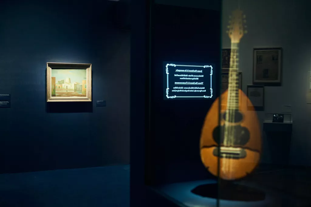 Salle de l'exposition Juifs et musulmans de la France coloniale à nos jours