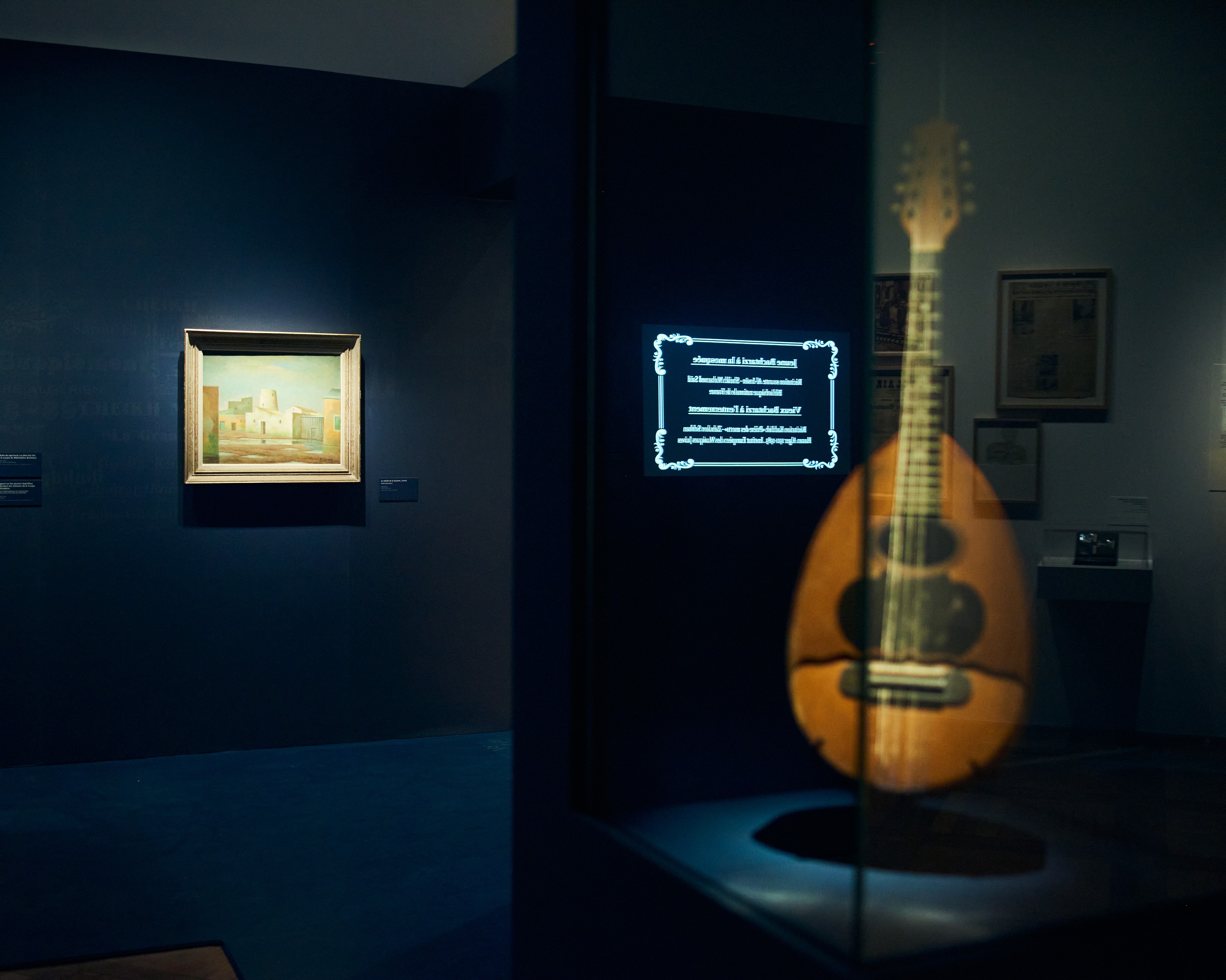 Instrument de musique dans l'exposition