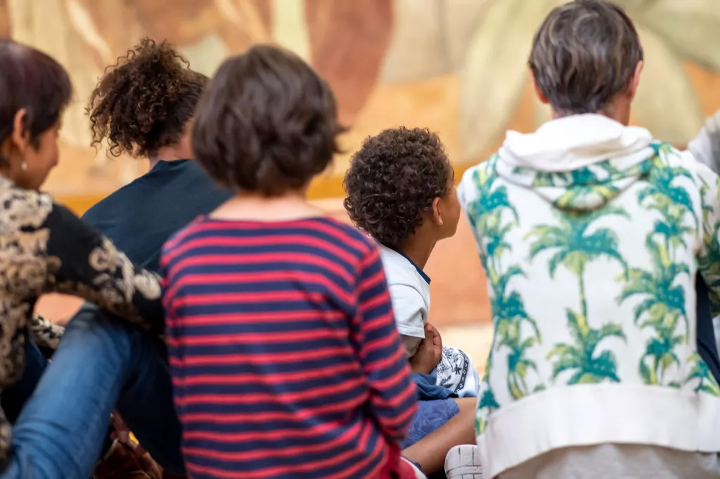 Visite jeune public lors des Journées européennes du Patrimoine