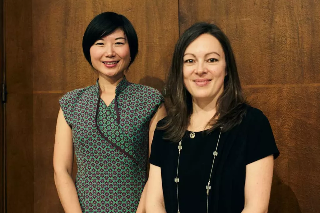 Emilie Gandon et Simeng Wang - commissaires de l'expo Immigrations est et sud-est asiatiques depuis 1860