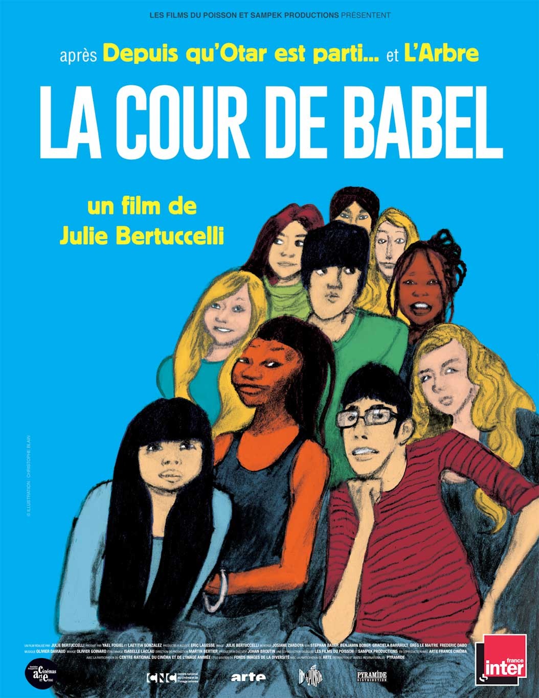 Affiche du film La cour de Babel