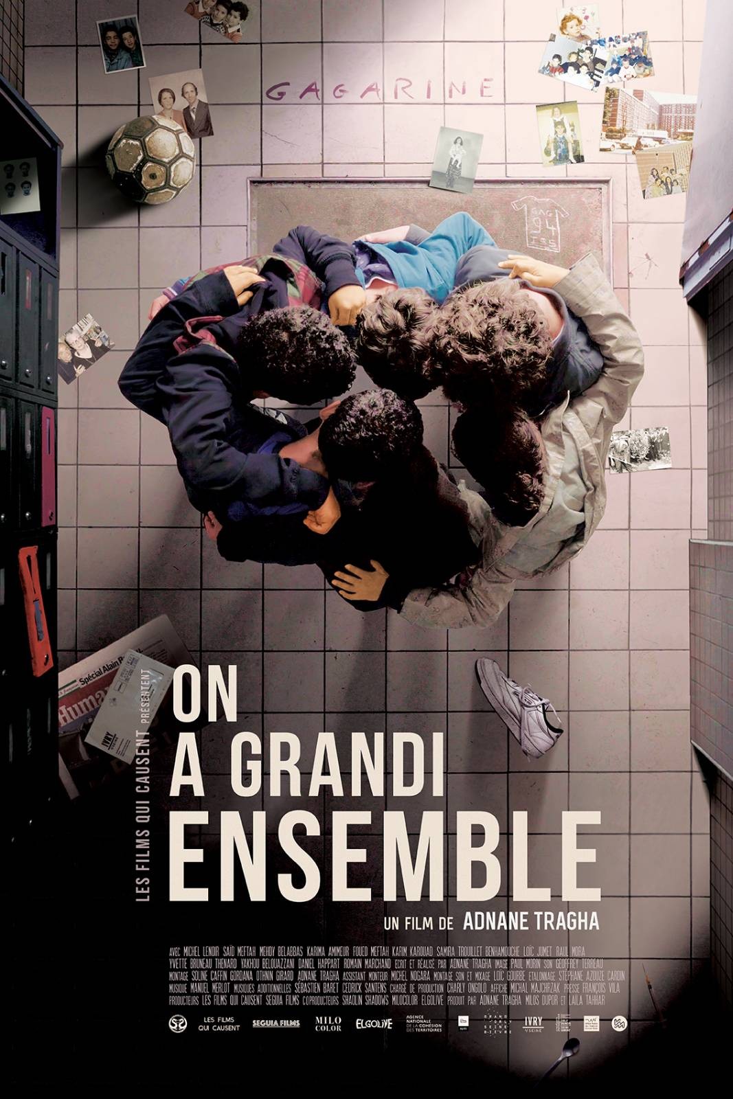 Affiche du film on a grandi ensemble