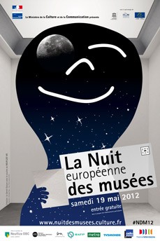 affiche nuit des musées 2012