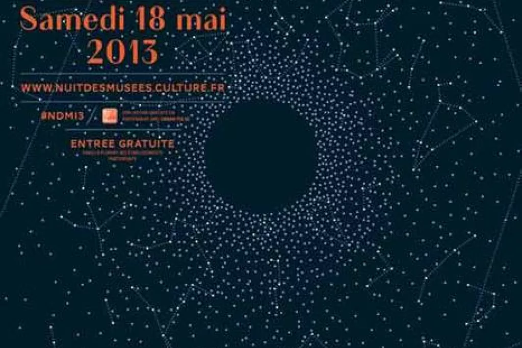 Affiche Nuit des musées 2013 © DR
