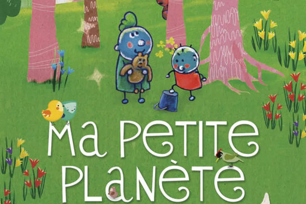 Affiche ma petite planète verte