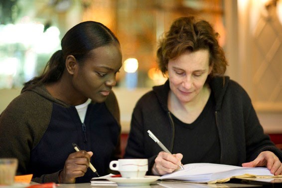 Aya Cissoko et Marie Desplechin © Jean Baptiste Pellerin