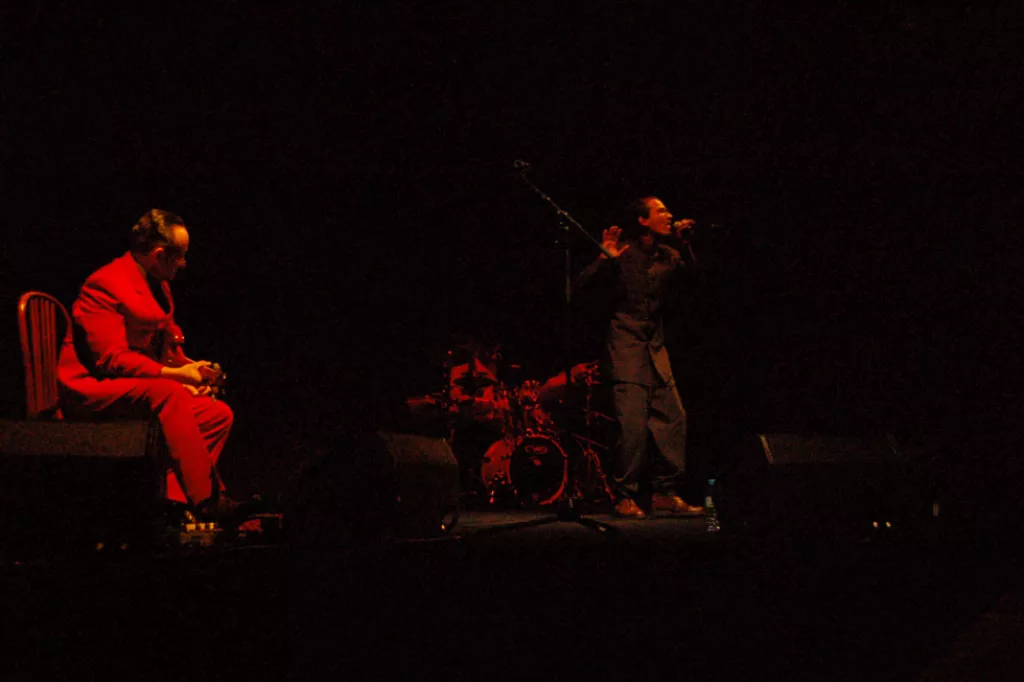 Concert Harragas. Photo Awatef Chengal © Cité nationale de l'histoire de l'immigration