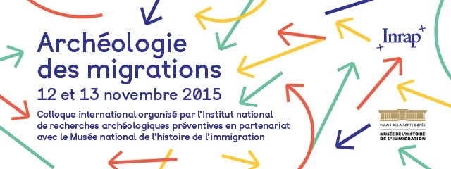 Bandeau du colloque "Archéologie des migrations"