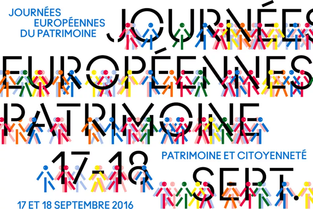 Affiche des Journées européennes du patrimoine 2016