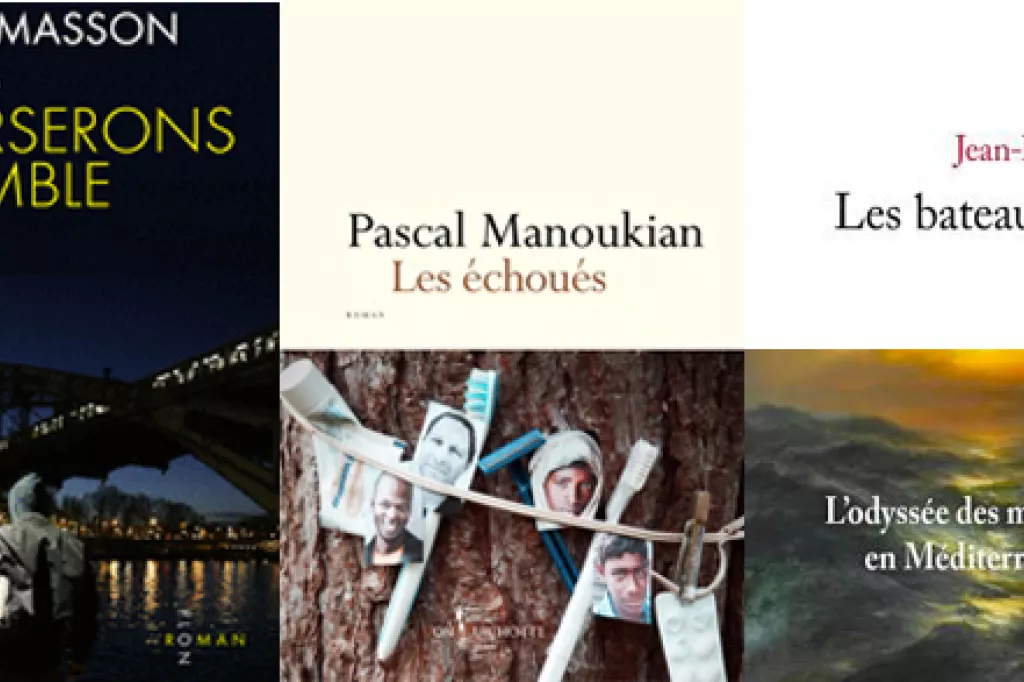 Couvertures des romans de Denis Lemasson "Nous traverserons ensemble", Pascal Ma
