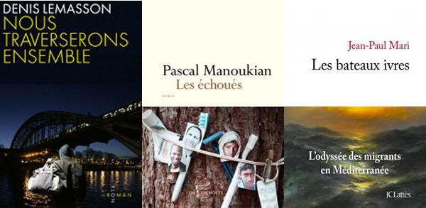 Couvertures des romans de Denis Lemasson "Nous traverserons ensemble", Pascal Ma