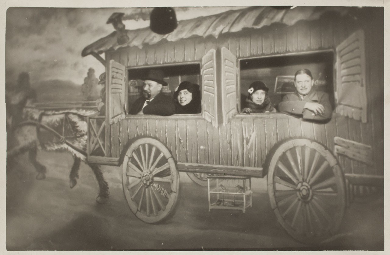 Carte postale expo tsiganes