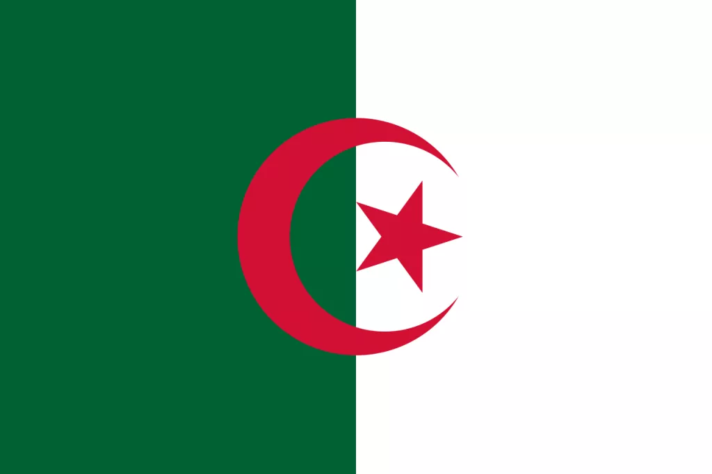Drapeau Algérie