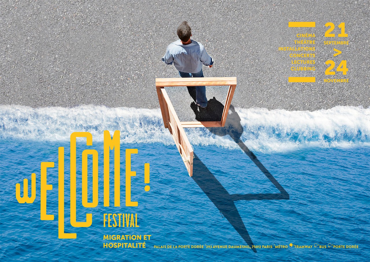 Affiche du festival Welcome (horizontale)