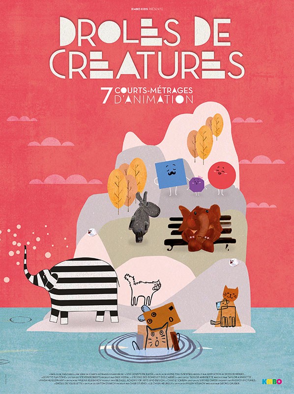 Affiche ciné môme : drôles de créatures