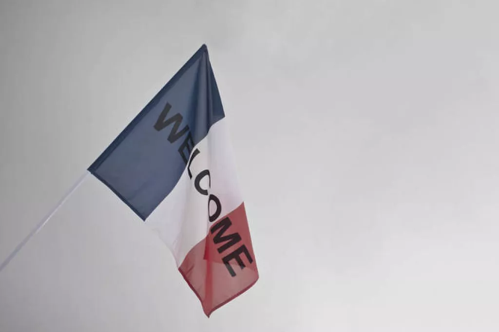Drapeau © Emeric Lhuisset