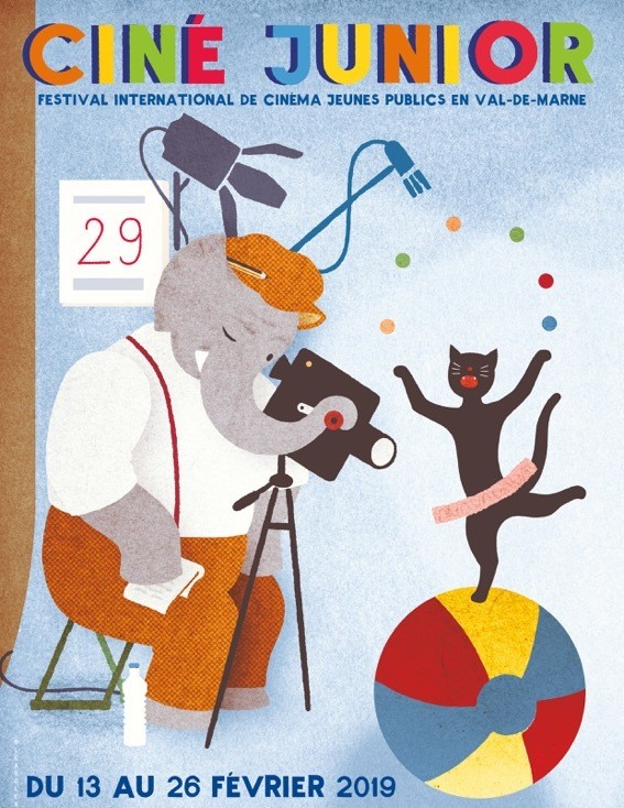 Visuel festival ciné junior