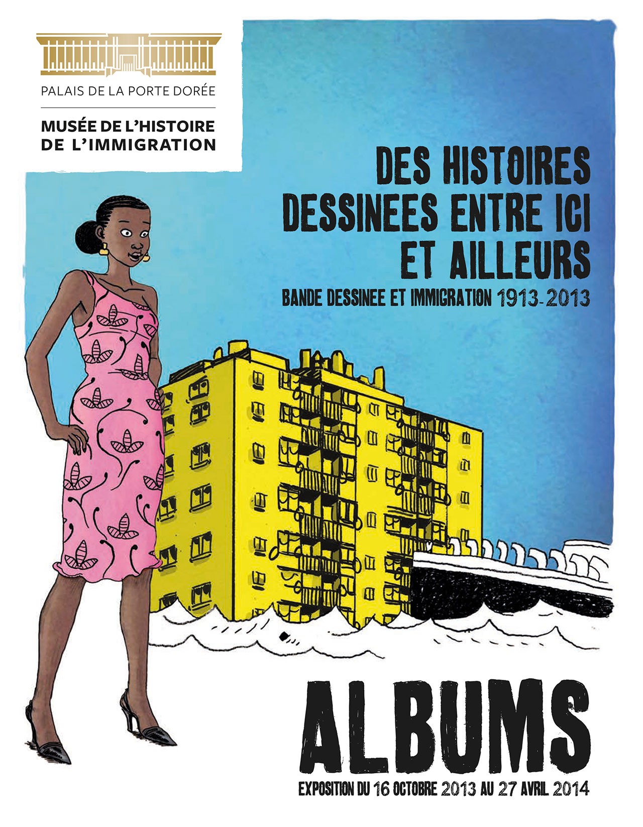 Affiche de l'exposition Albums