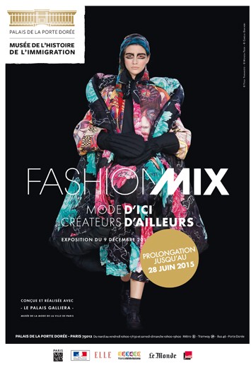 Affiche exposition Fashion Mix
