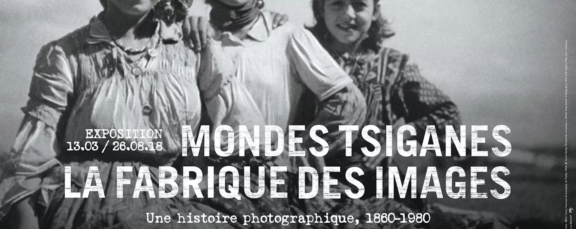 Affiche exposition Mondes tsiganes 4x3