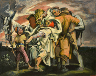 Boris Taslitzky, Le Bon Samaritain II, 1960