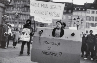 Amadou Gaye, La marche pour l'égalité et contre le racisme, Strasbourg novembre 1983