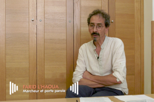 Capture d'écran de l'entretien avec Farid L'Haoua