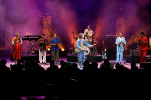 Concert du groupe Gnawa Diffusion © Laurence Fragnol