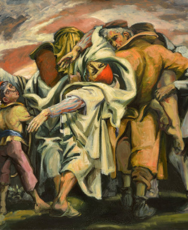 Boris Taslitzky, Le Bon Samaritain II, 1960