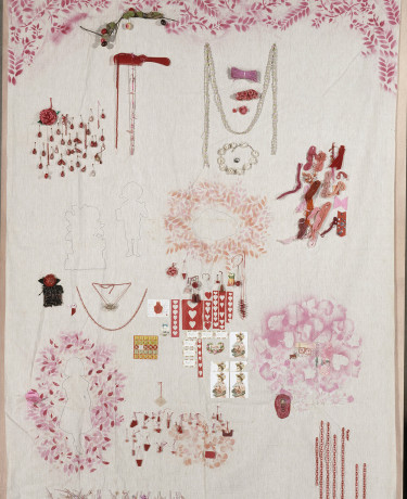 œuvre de Milvia Maglione, Dédicacé à L, 1973