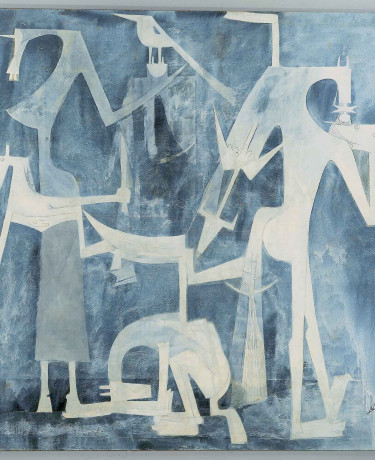 Tableau de Wifredo Lam, Grande composition, 1960