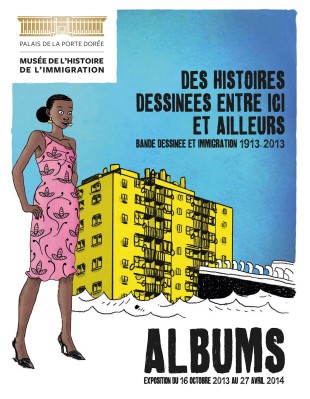 Affiche de l'exposition Albums