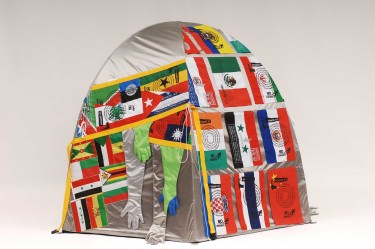 Lucy + Jorge Orta, "Antarctic Village - No Borders, Dome Dwelling", 2007