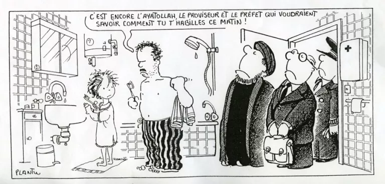 Dessin de Plantu, Le Monde, 30 août 2002 
