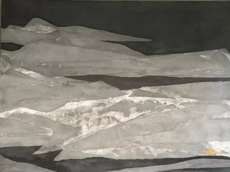 Tableau "Paysage" - An Xiaotong et Wang Du