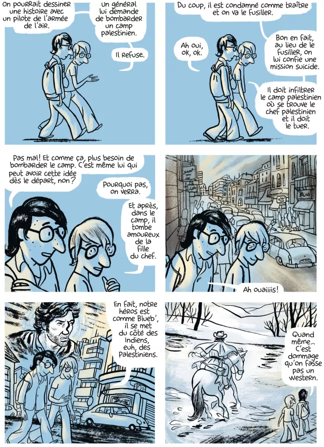 Planche de la BD Une éducation orientale par Charles Berberian