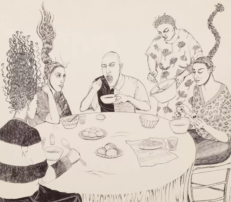 Oeuvre Chorba Glacée de Neïla Czermak Itchi