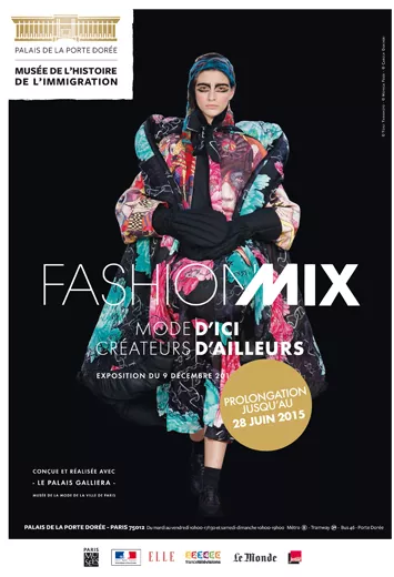 Affiche exposition Fashion Mix
