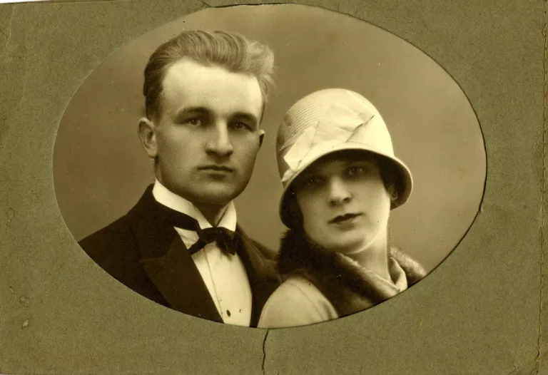 Frantisèk Stursa et Angèle Volman © Musée national de l'histoire et des cultures de l'immigration 